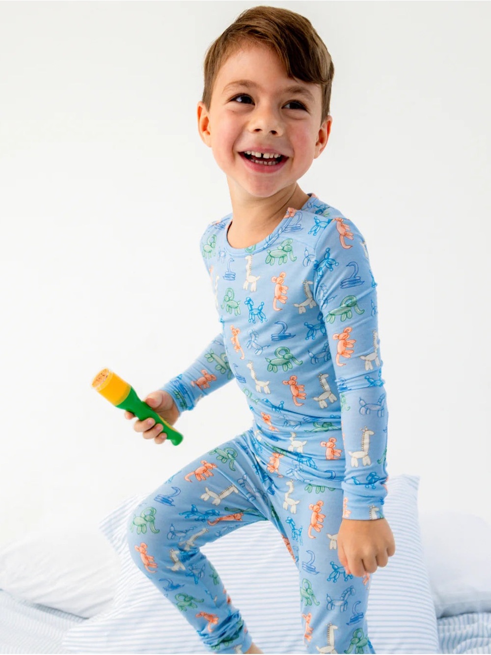 Magnetic Me Blue Party Balloon Animals Glow in the Dark Pajama Set 5 6 7 8